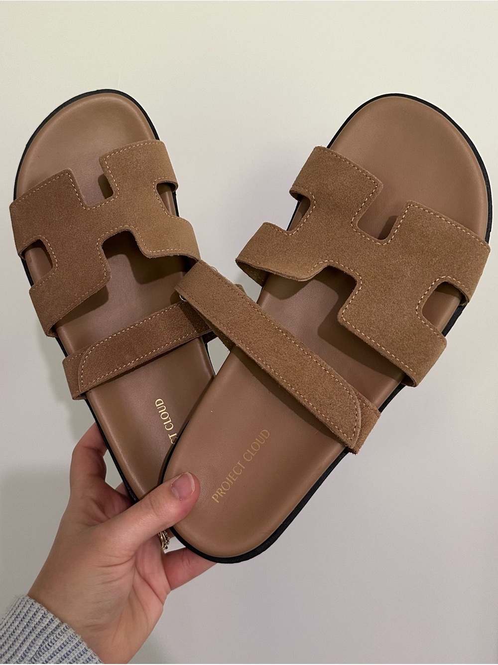 Project Cloud slide sandals